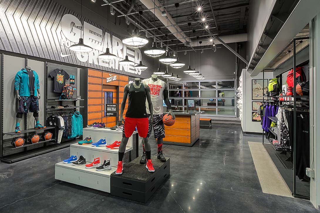 nike store locations los angeles